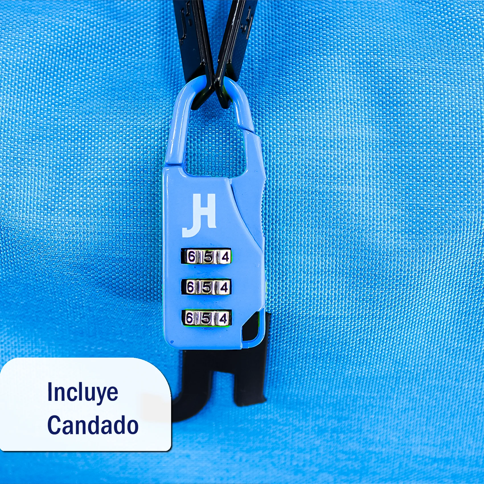 Mochila Full Neon Azul - Negro - Imagen 5