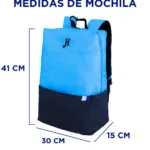 Mochila Full Neon Azul - Negro - Imagen 6