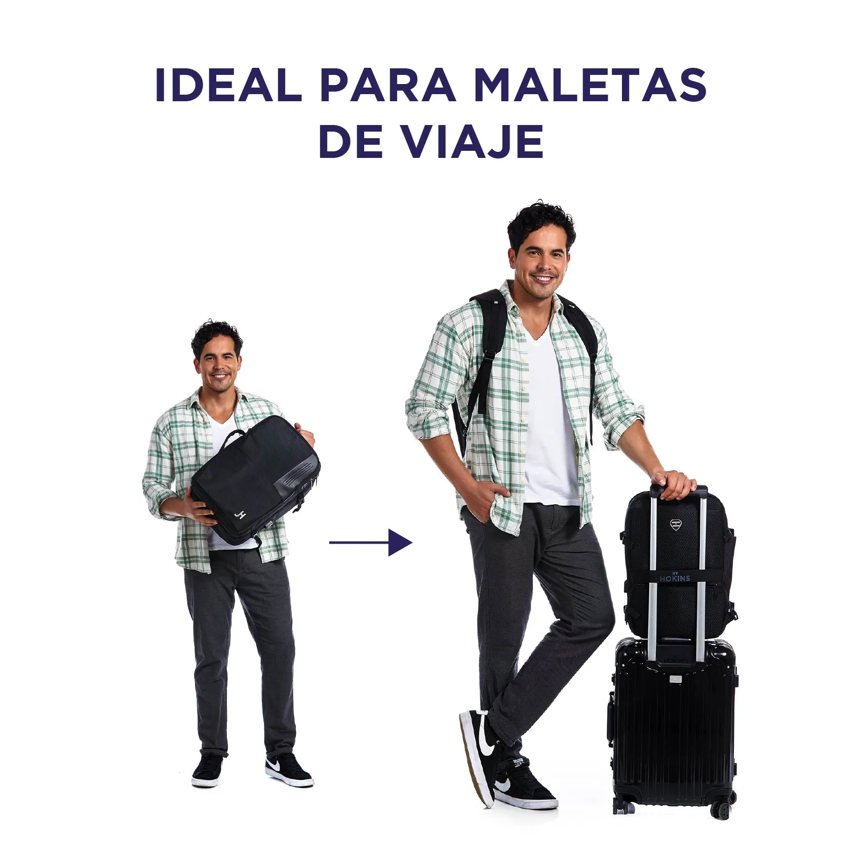 Mochila Desmontable Multifuncional 3 en 1 para Laptop y Viaje - Adapt - Imagen 3